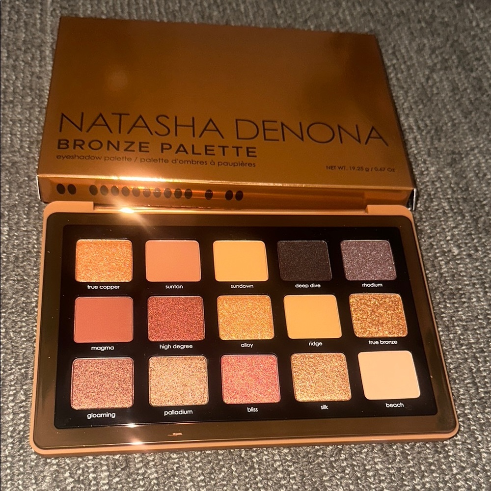 NIB Natasha Denona Bronze Eyeshadow Palette